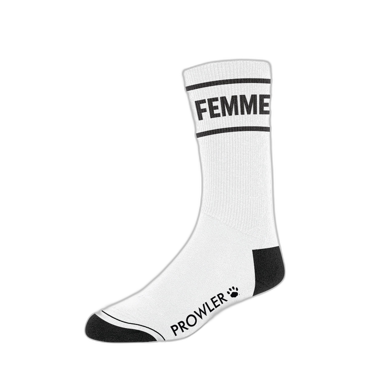 Prowler RED Femme Socks White Black