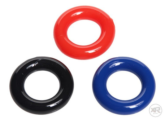 3pk Stretchy Cock Ring Set