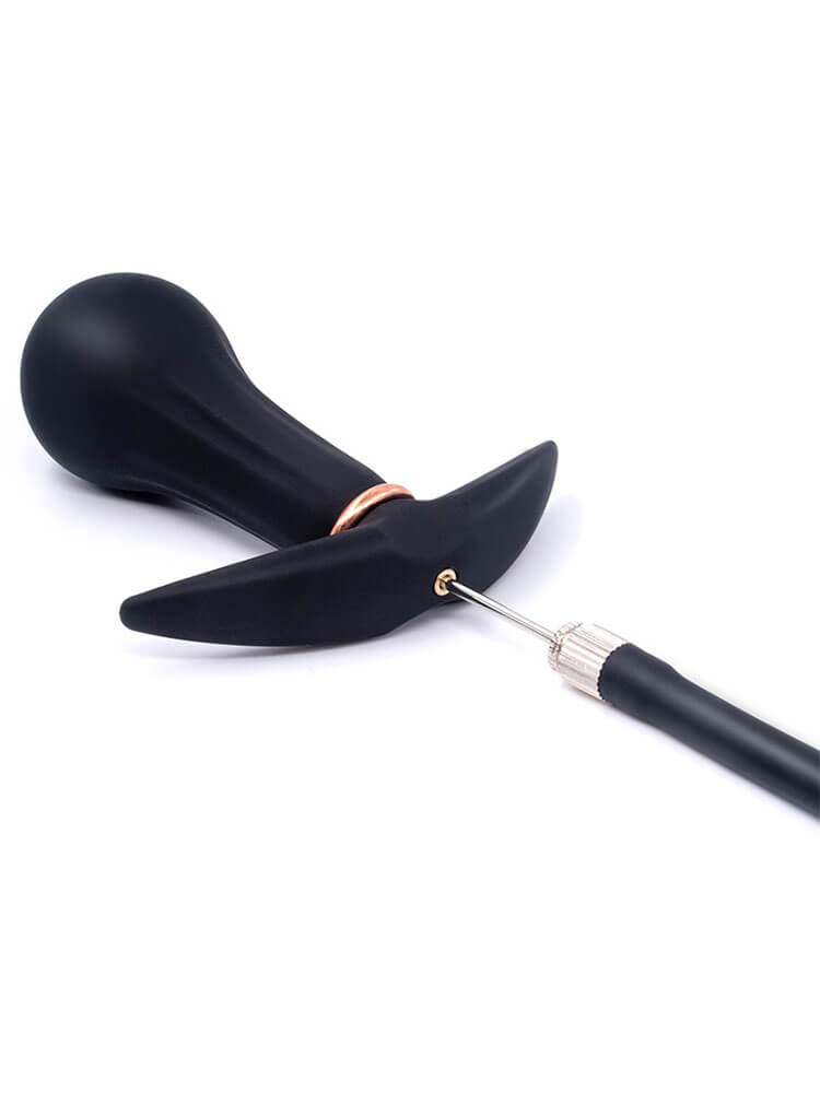 Unisex Inflatable Silicone Expandable Butt Plug