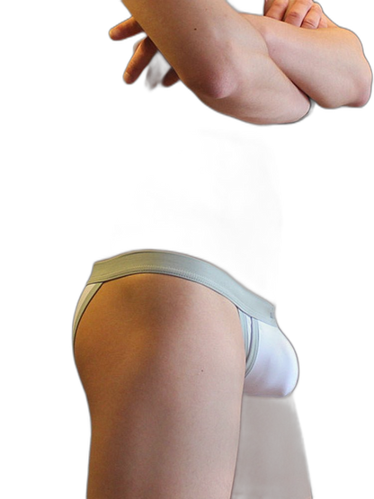 3 Pack Men's Sexy Ice Silk Stretch Fit Comfy Waistband Jockstrap