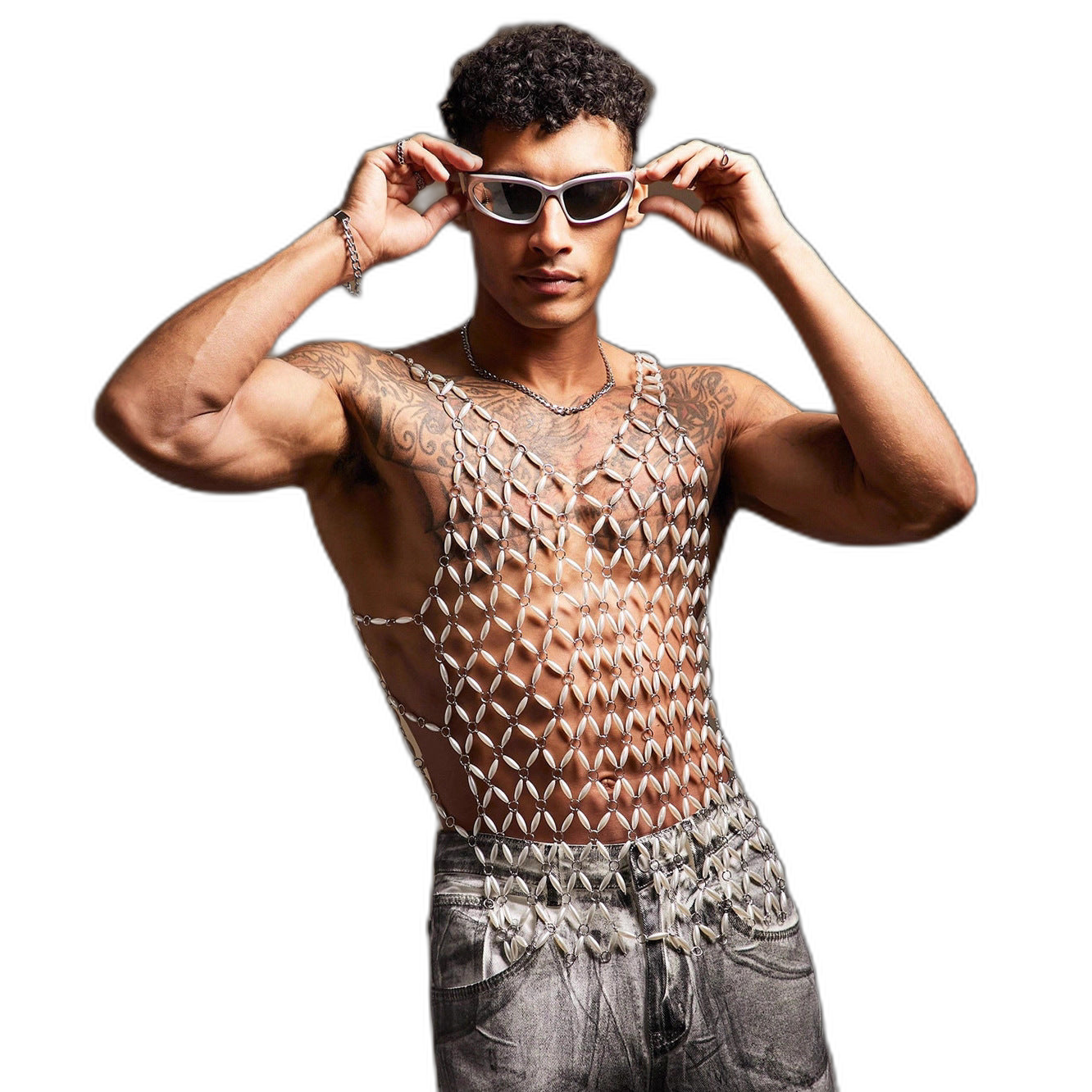 Pearl Scale Chain Tank