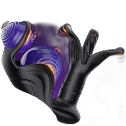 Hellflower II – Expanding Anal Vibrator with Cock Ring – Prostate & Perineum Massager