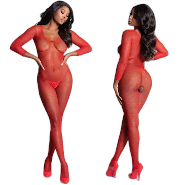 One-Piece Fishnet Hollow Temptation Tights
