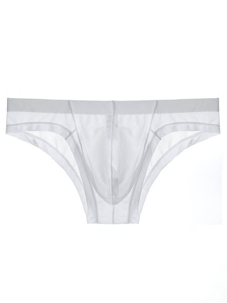 Men's Sexy Sheer Mesh Pouch Breathable Briefs