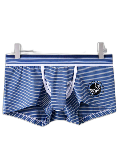 2 Pack Men’s Separate Support Pouch Cotton Trunks