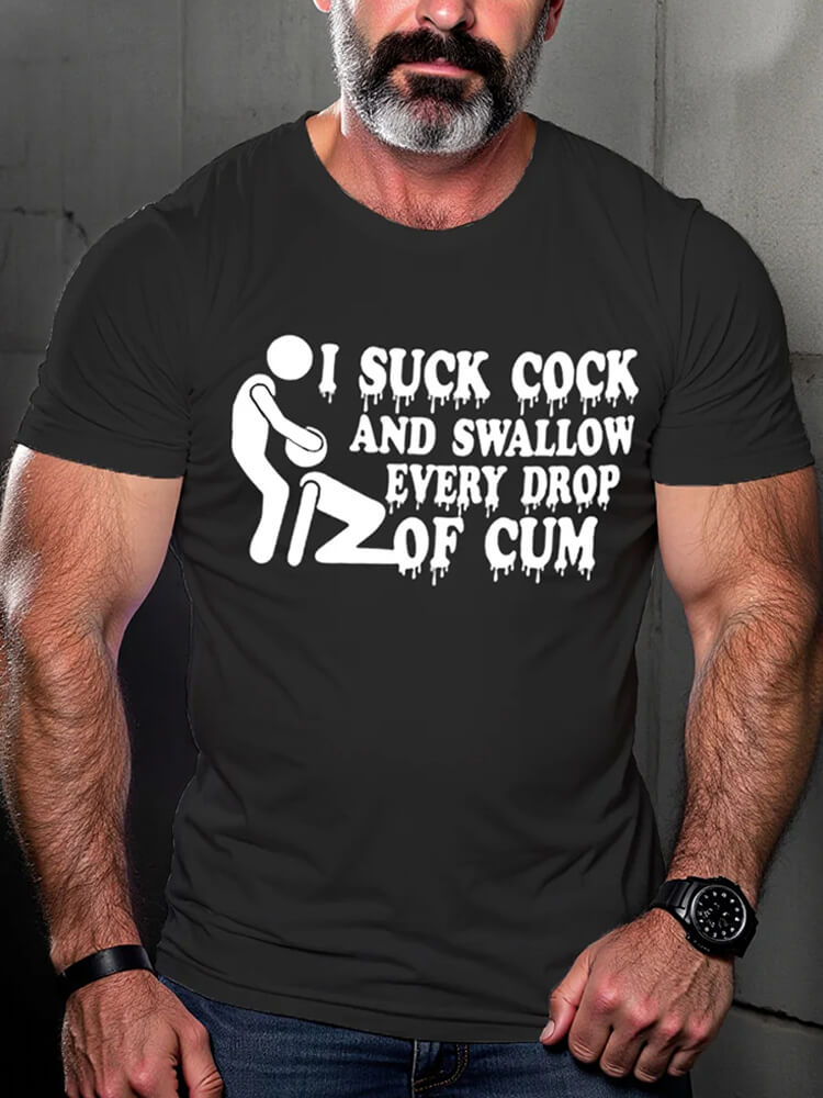 Men's Gay Pride LGBTQ Cock T-shirt
