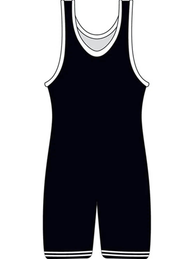 Men's Skinny Fitness Sleeveless Wrestling Singlet