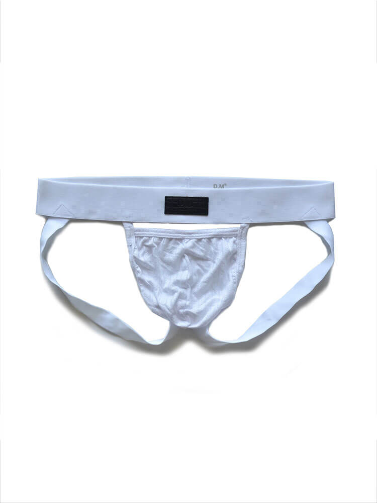 D.M Men's Breathable Cut-Out Modal Jockstrap