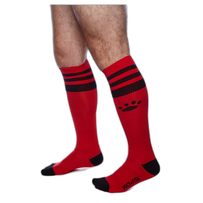 Prowler RED Football Socks Red/Black
