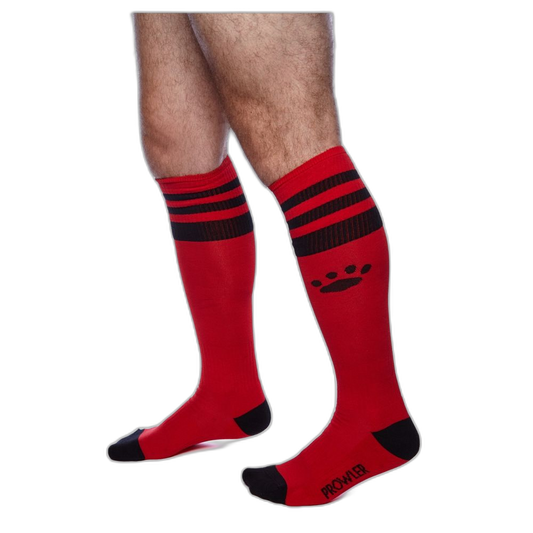 Prowler RED Football Socks Red/Black