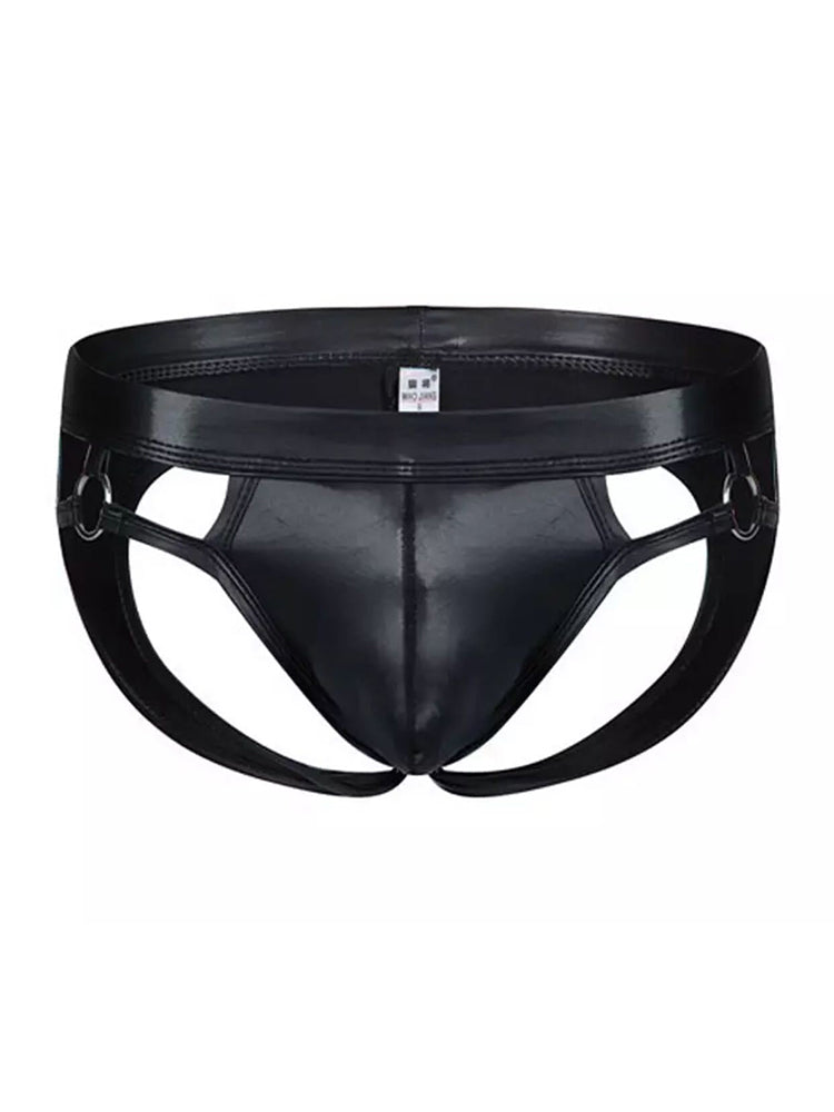Men's Animation Stage Cosplay Leather Underwear