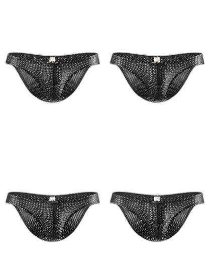 Men's Mesh Ice Silk Breathable Briefs