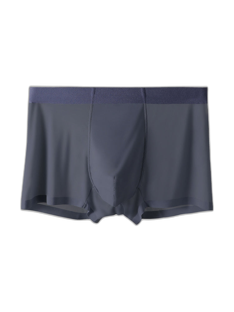 3 Pack Trackless Summer Ultra Thin Pouch Men's Trunks