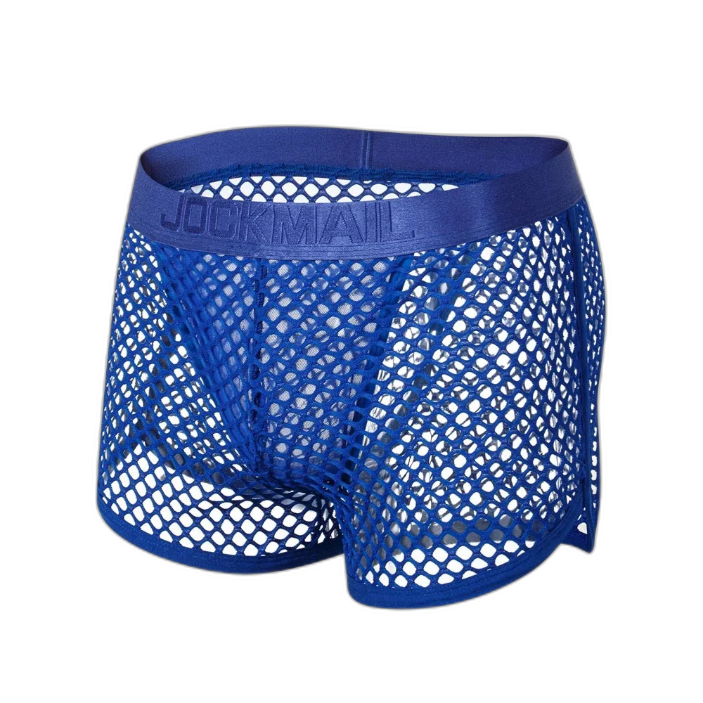 Jockmail 'Reveal All Fishnet' Underwear Shorts