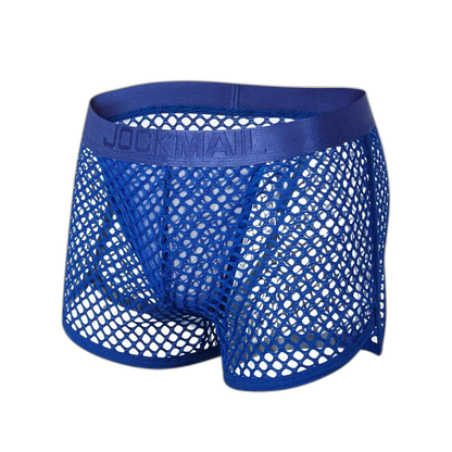 Jockmail 'Reveal All Fishnet' Underwear Shorts