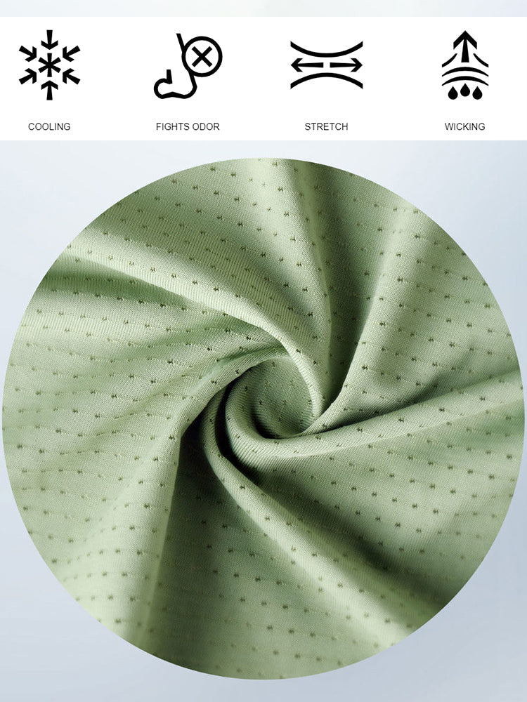 Men's Cooling Separate Pouch Boxer Briefs Dual Pouch Underwear