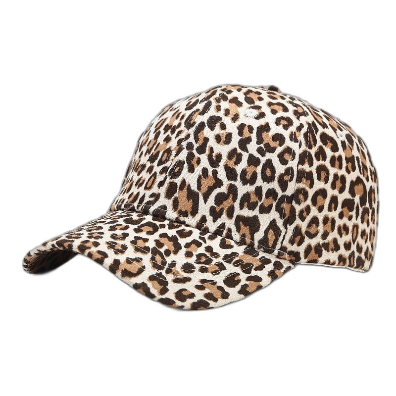 Adjustable Leopard Print Cap