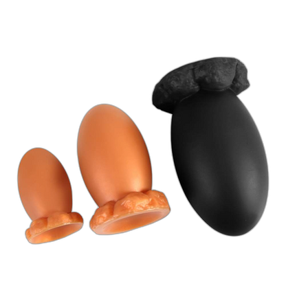 Rex - Large Butt Plug - Egg Plug - Silicone Butt Plug