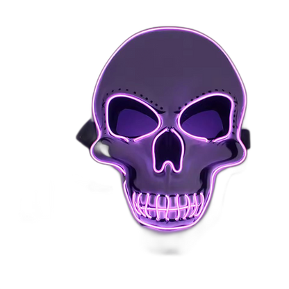 Neon Skully Mask