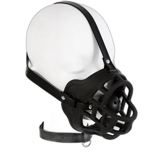 ruff GEAR Silicone Bulldog Muzzle and Ball Gag
