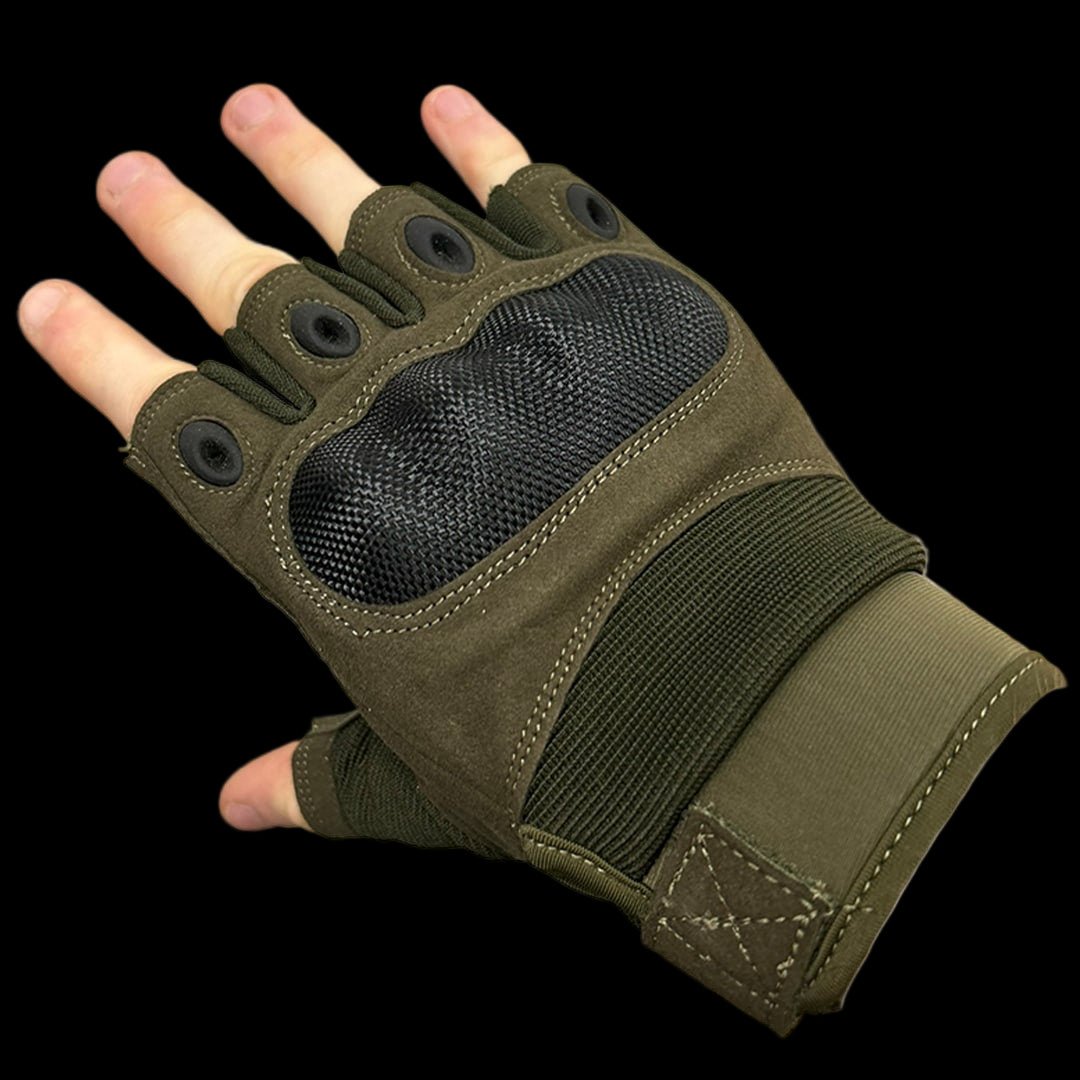 Emerson Fingerless Warfighter Gloves (Various Colours) - The Pup Play Hub