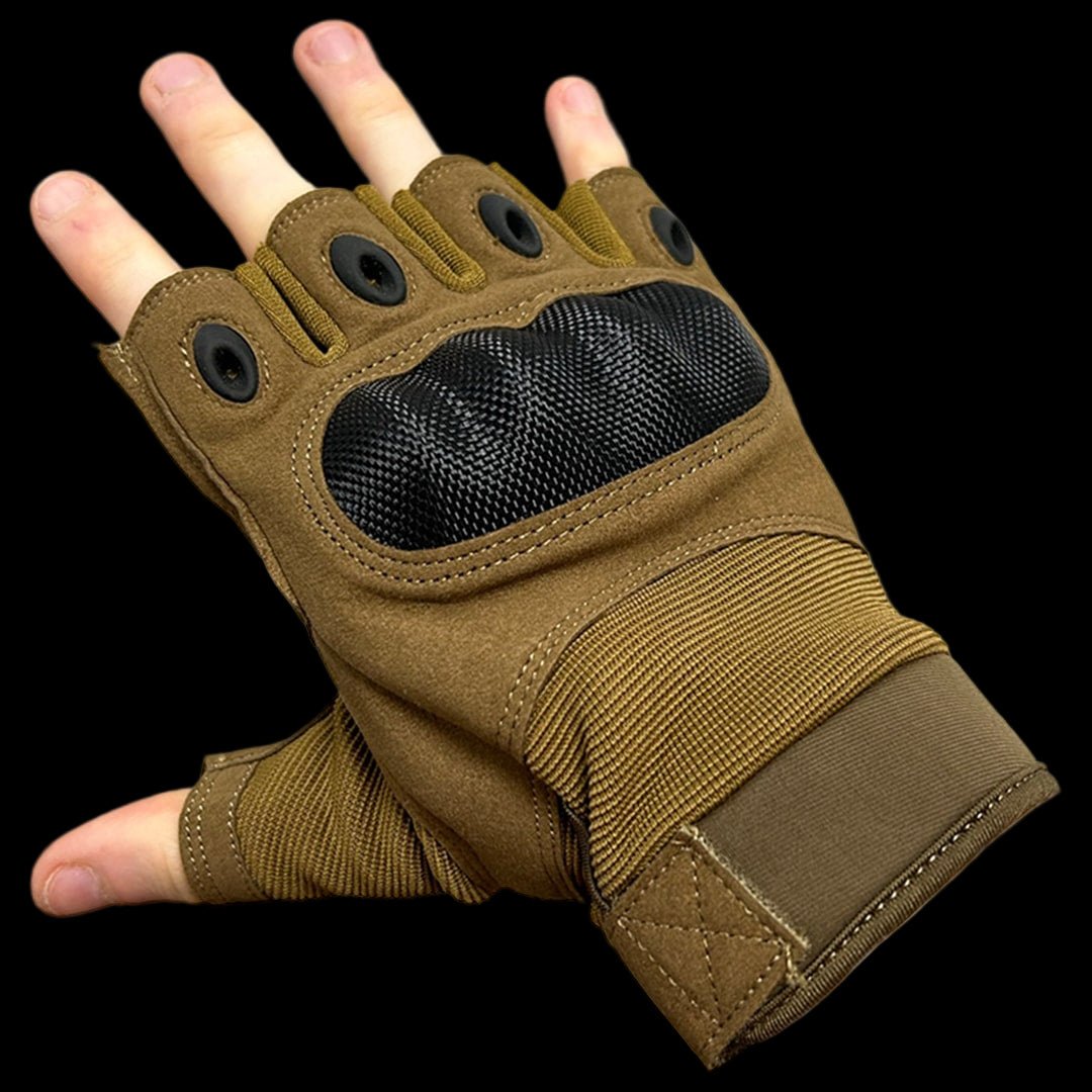 Emerson Fingerless Warfighter Gloves (Various Colours) - The Pup Play Hub