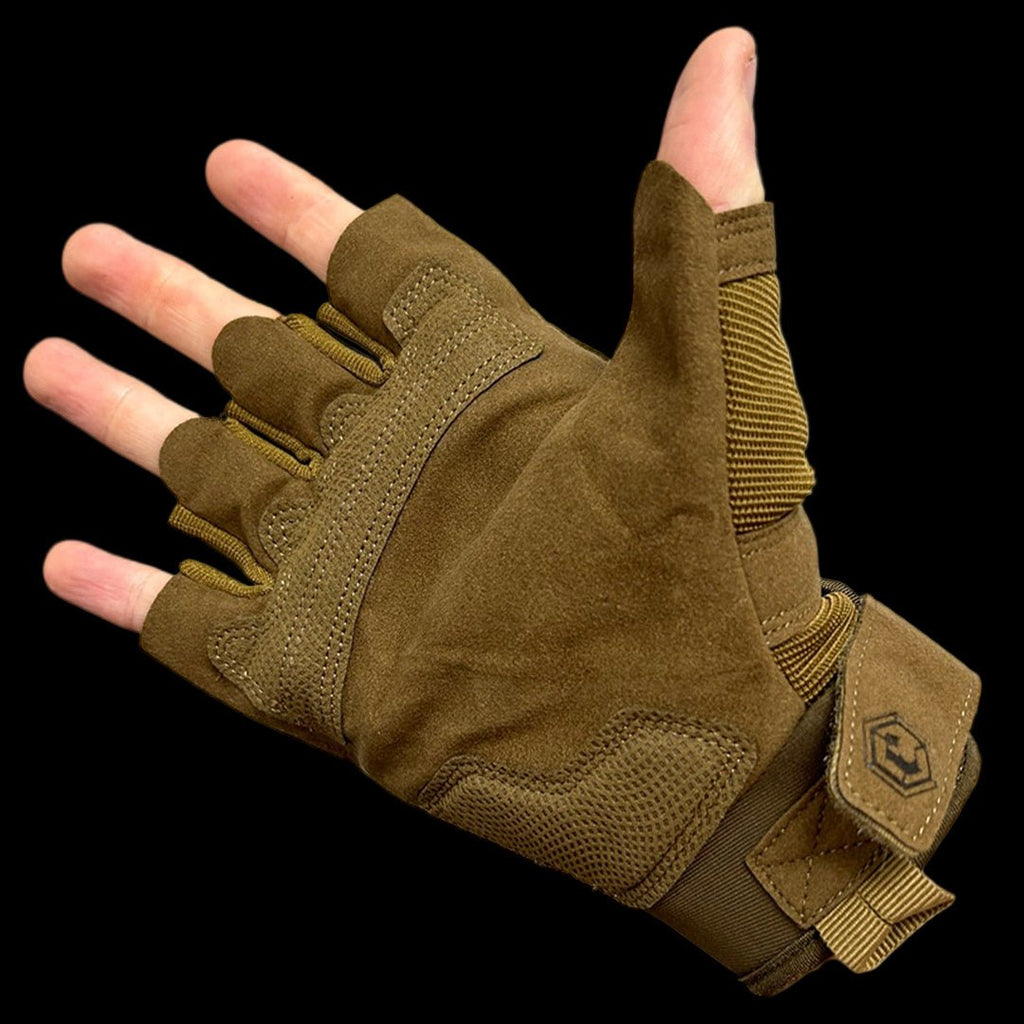 Emerson Fingerless Warfighter Gloves (Various Colours) - The Pup Play Hub