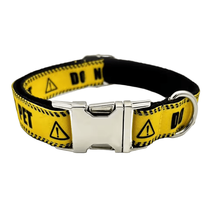 Engraved Do Not Pet Collar - The Pup Play Hub