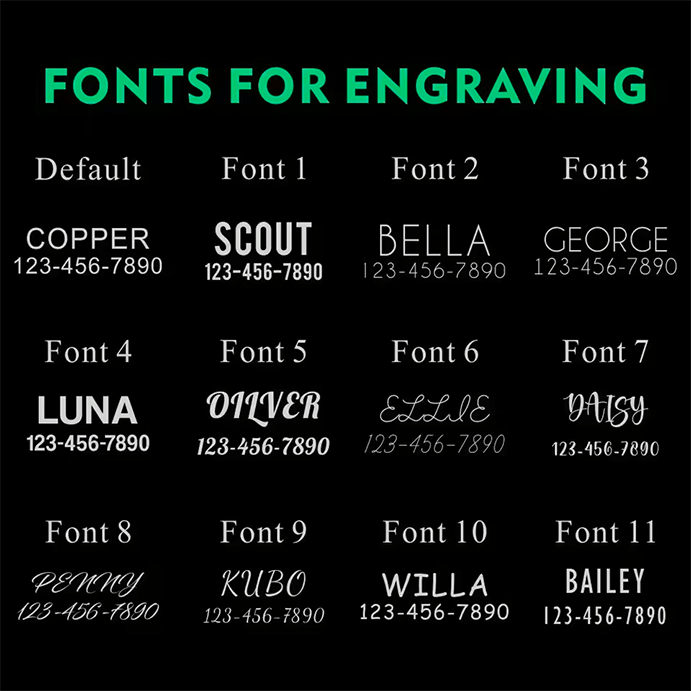 Engraved I Bite Collar - The Pup Play Hub