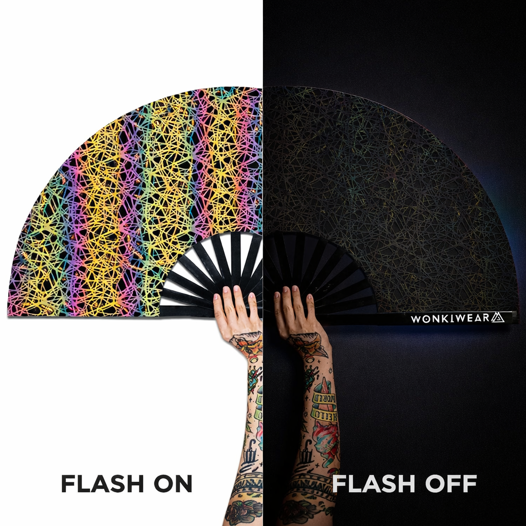 Entrapment XL Reflective Festival Fan