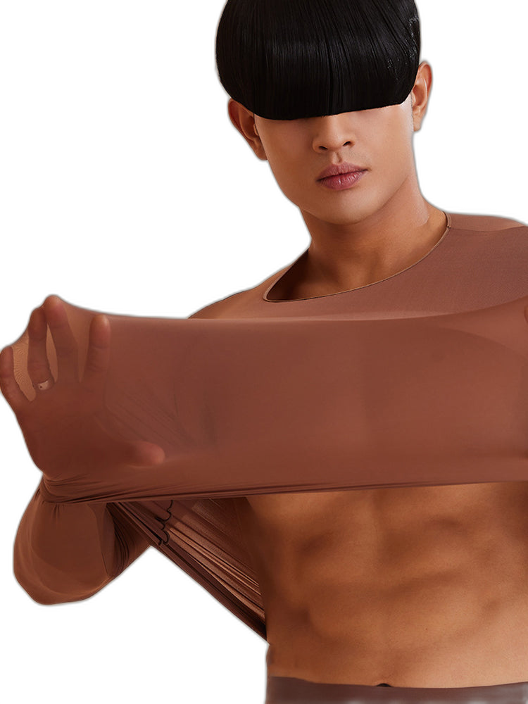 Men's Skin-Friendly Ultra-Thin High-Elastic Anti-Static Thermal Base Layer Tops & Bottoms