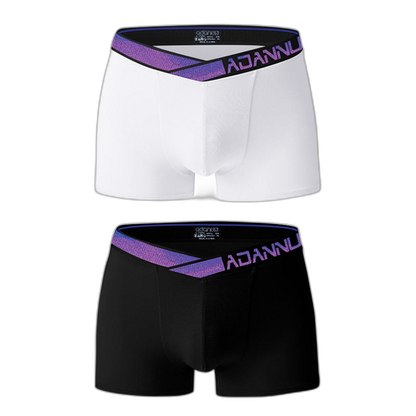ADANNU Blue Classic Boxers (3 Pack)