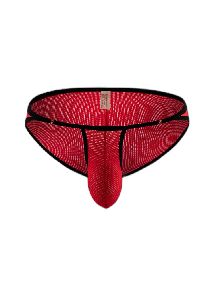 3 Pack Men's Stay-Cool  Day-Long Comfort Supportive U-Pouch Soft Bikini