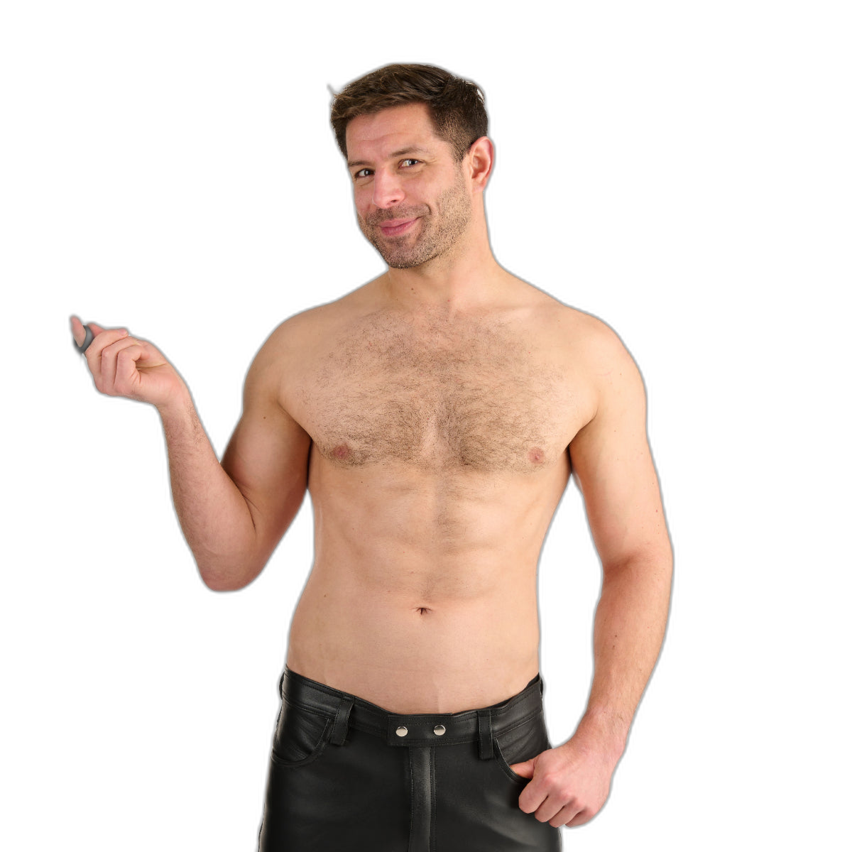 Prowler RED Silicone Anal Beads Black Medium