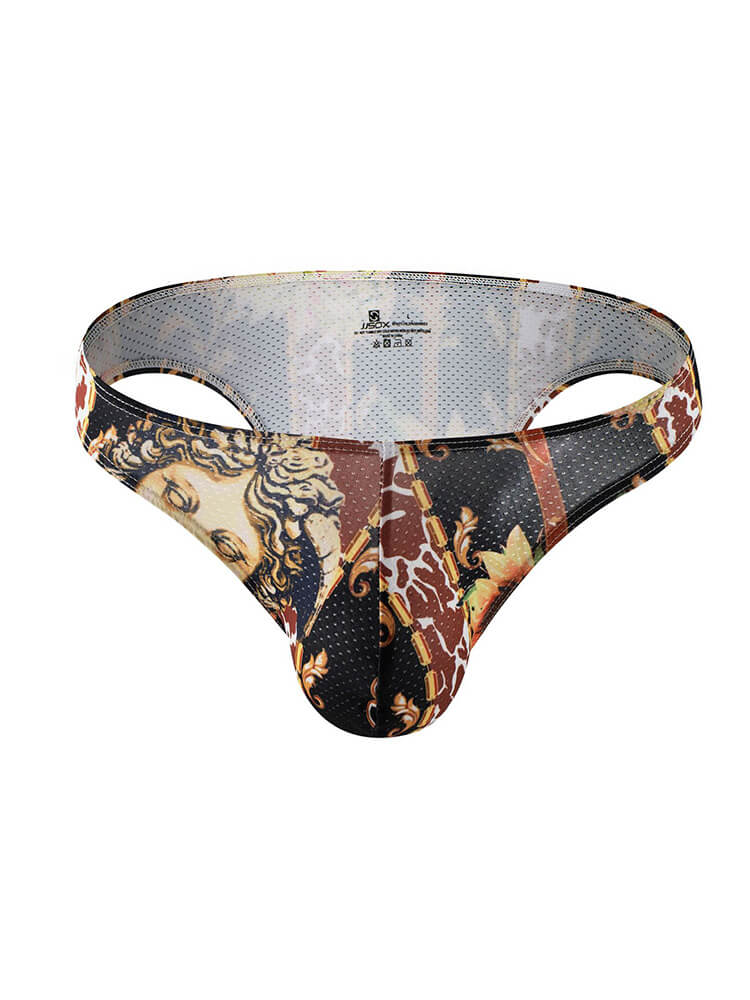 Men's Print Sexy Bikini Brief