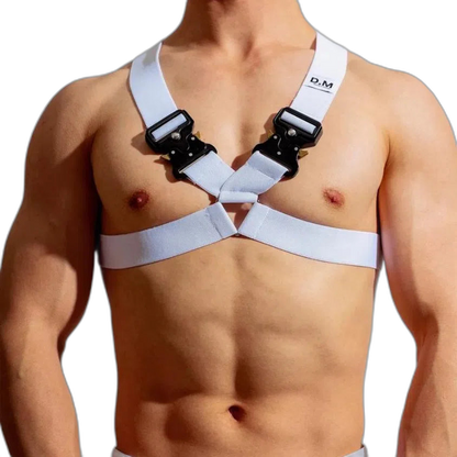 Metal Buckle Chest Strap Harness
