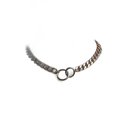 Double Hoop Choker