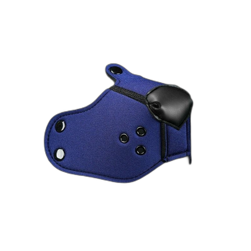 Mr S Leather NEOPRENE Puppy K9 Muzzle | Navy Blue
