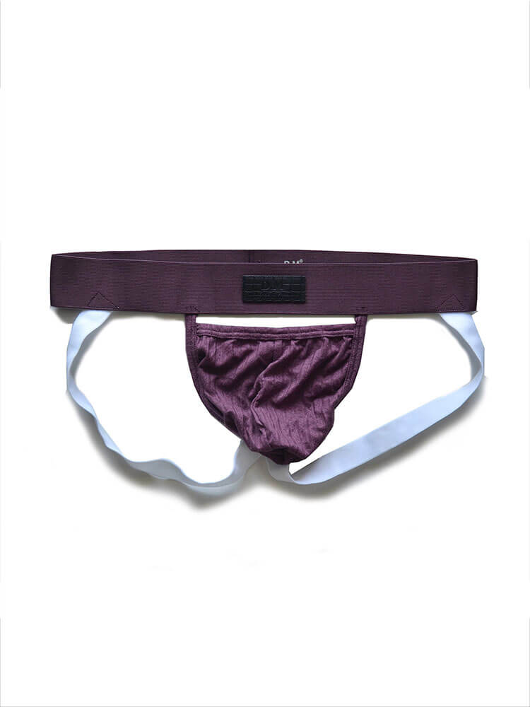 D.M Men's Breathable Cut-Out Modal Jockstrap