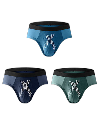 3 Pack Men’s Modal Graphene Breathable Briefs