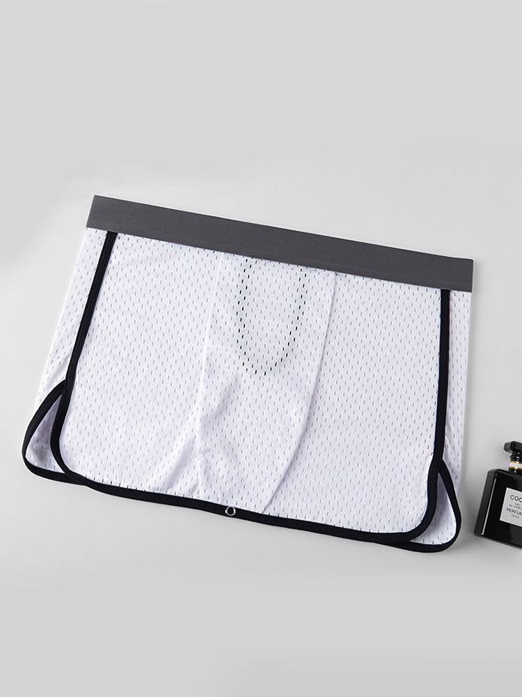 Men's  Button Casual U-Shaped Roman Skirt Dual-Purpose Arrow Pants Underwear