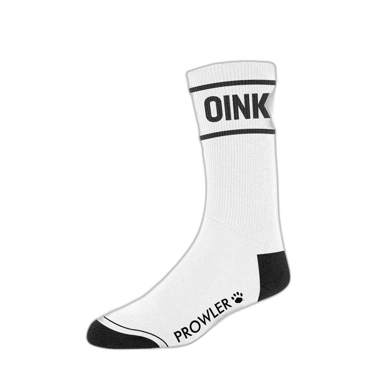 Prowler RED Oink Socks White Black