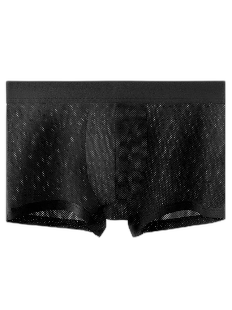 4 Pack Men's Thin Ultra Breathable Mesh Trunks