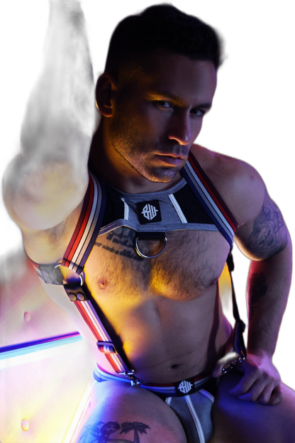 Breedwell Retro Remix Harness Heather Grey