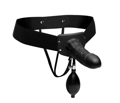 Pumper Silicone Inflatable Hollow Strap On
