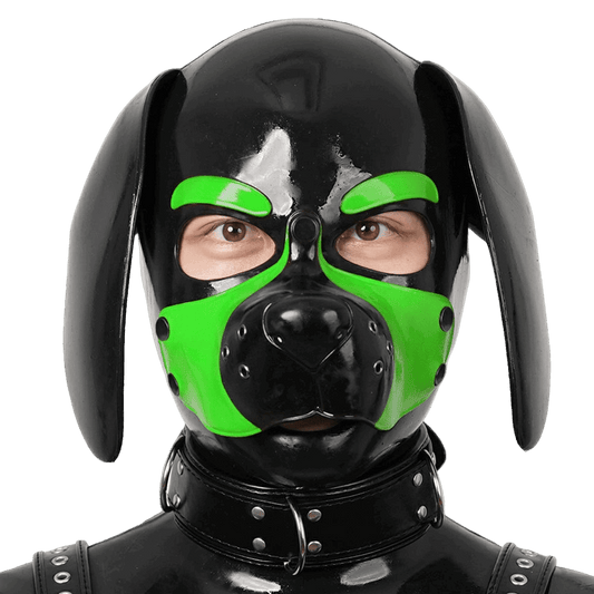 Furrjoi Silicone Beagle Hood Lime Green