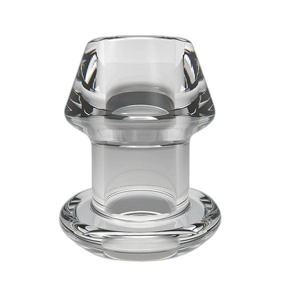 Crystal -  Clear Hollow Butt Plug - 5 Sizes
