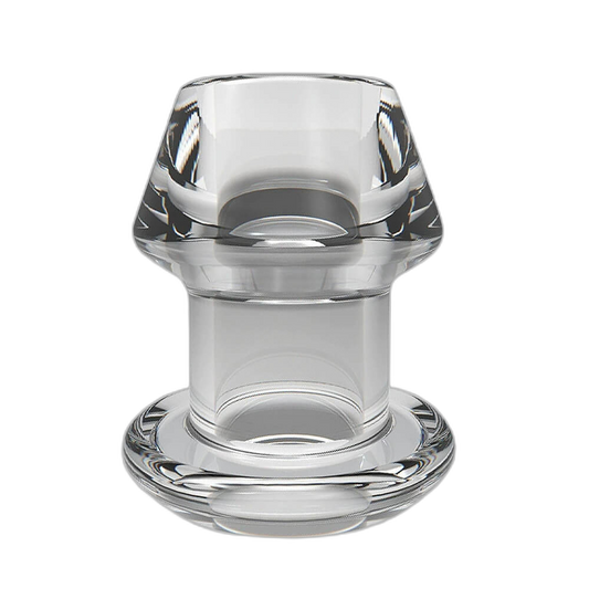 Crystal -  Clear Hollow Butt Plug - 5 Sizes