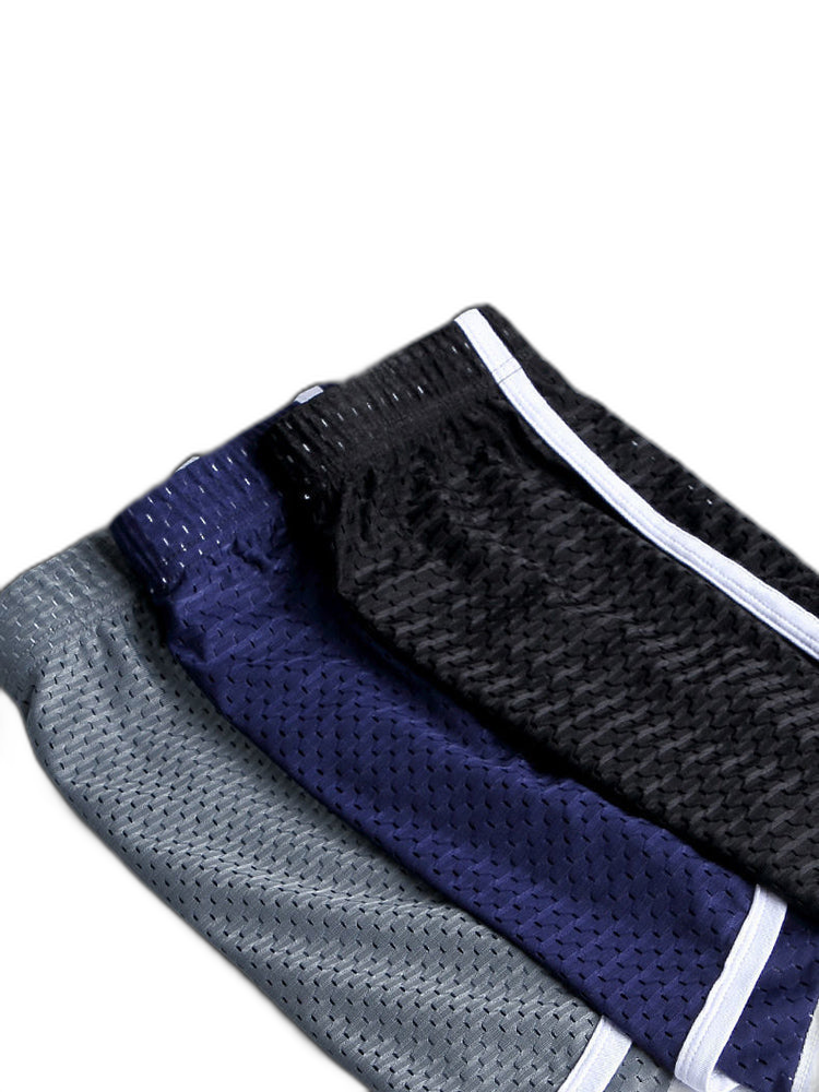 2 Pack Loose Home Underwear Breathable Mesh Shorts