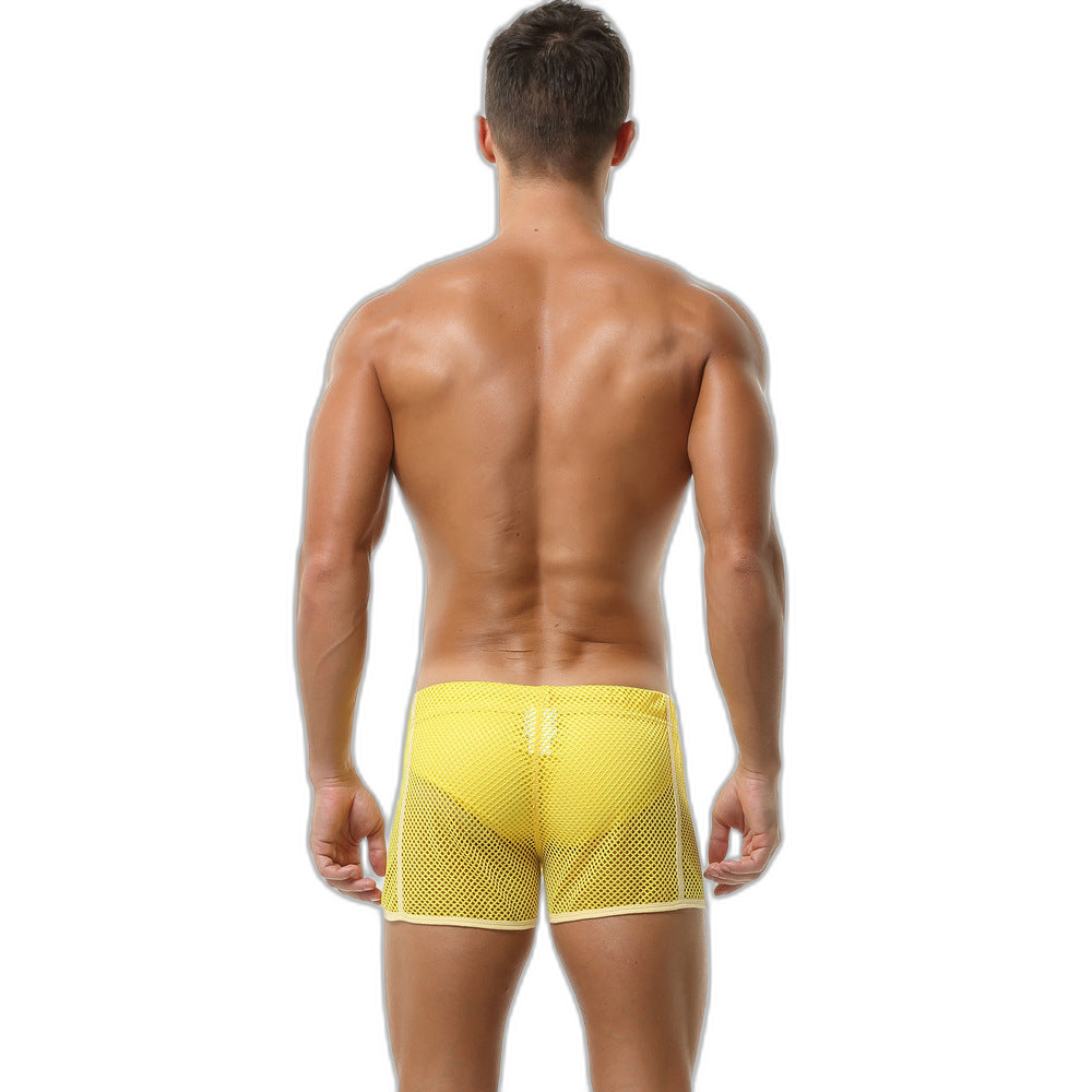Mesh Low Waist Shorts